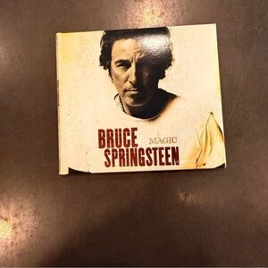 Bruce Springsteen Magic CD - White and Brown